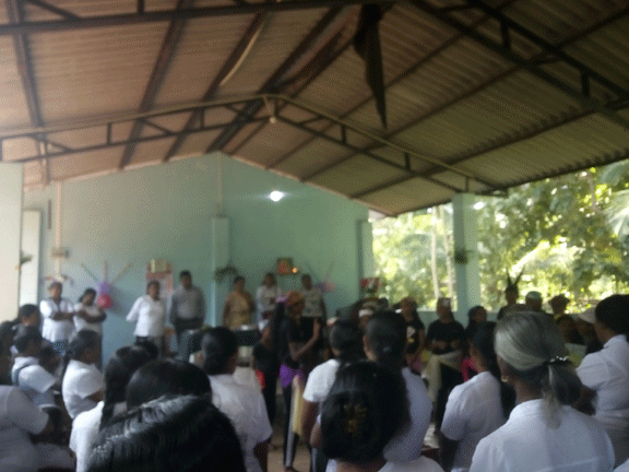 Opening of electricity of Hurulu Nikawewa Friendly Women's Society Building....